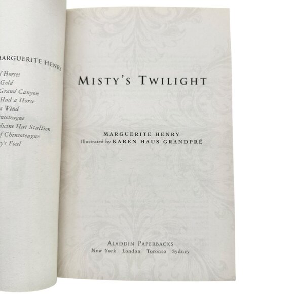 Marguerite Henry Book 3 Pack Mistys Twilight Sea Star Justin Morgan Had A Horse - Picture 3 of 16